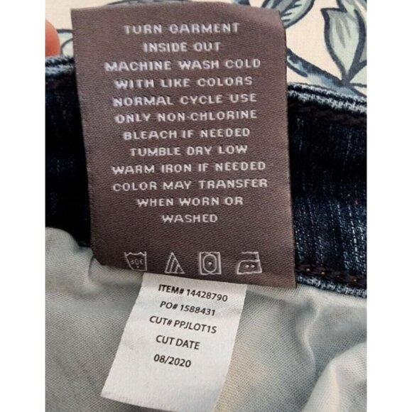 Torrid Blue Skinny Jeans Plus Size 26 S Short Cotton Distressed Vintage stretch - Picture 13 of 14